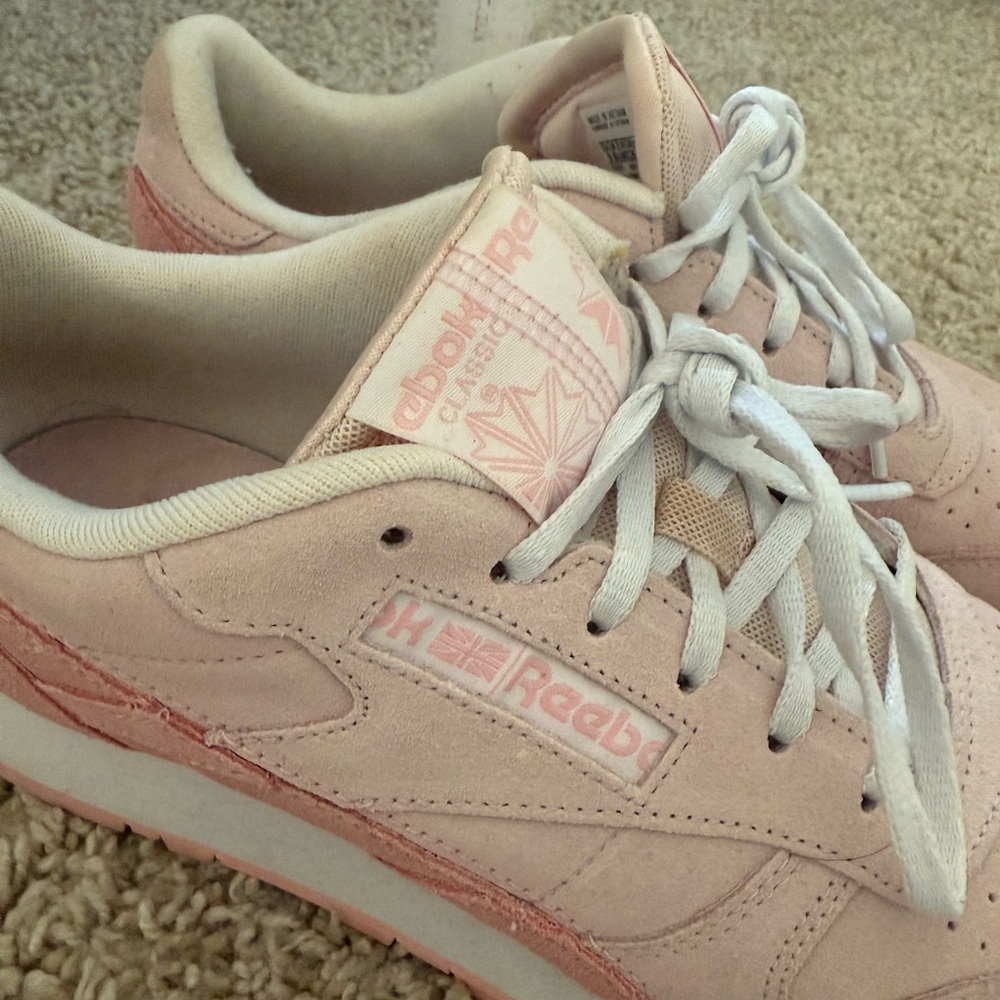 Women's Pink Sneakers - Picture 6 of 10